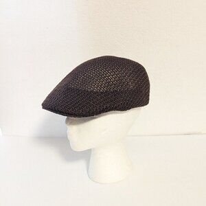 Mesh Flat Hat Newsboy Preppy Ivy Cap Retro Brown Peaky Blinders Epoch